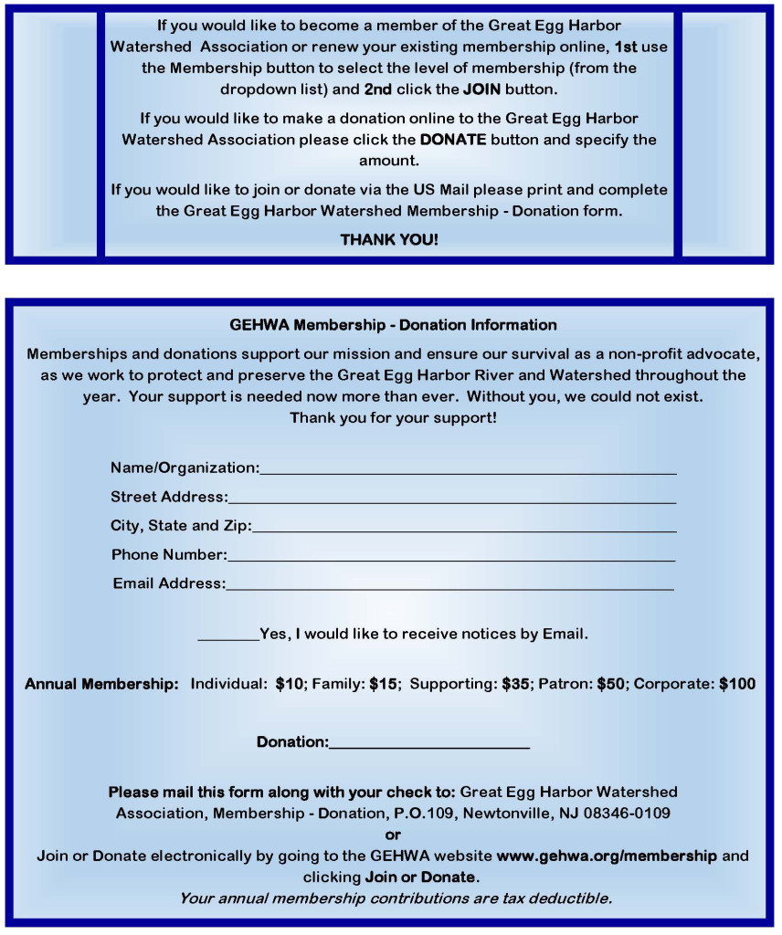 Membership-Donation Form
